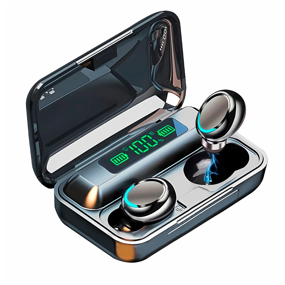 AUDÍFONOS BLUETOOTH F9-5 TWS | NEGRO
