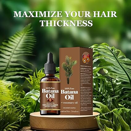ACEITE DE BATANA CON ROMERO PARA EL CRECIMIENTO DEL CABELLO, aceite de batana 100% orgánico  con romero, nutre el cabello, para todo tipo de cabello