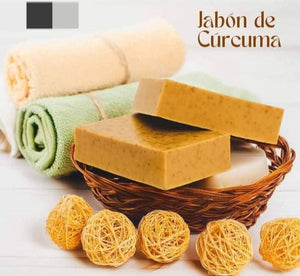 JABÓN DE CÚRCUMA 100% NATURAL
