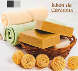 JABÓN DE CÚRCUMA 100% NATURAL
