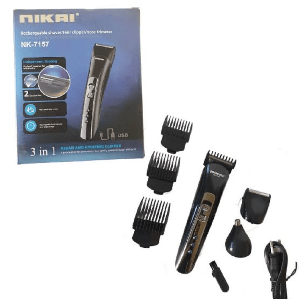 MÁQUINA DE CORTE PARA CABELLO TRIMMER PATILLERA CORTADORA HAIR CLIPPER